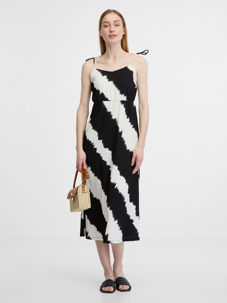 Orsay Rochie alb-negru și alb pentru femei ORSAY