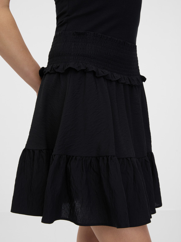 Orsay Fustă neagră pentru femei ORSAY