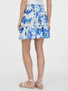 Orsay Fustă florală albastră pentru femei ORSAY