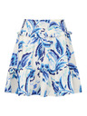 Orsay Fustă florală albastră pentru femei ORSAY