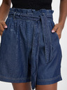 Orsay Pantaloni scurți din denim albastru închis pentru femei ORSAY