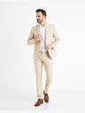Celio Blazer slim bej pentru bărbați Celio Buamaury