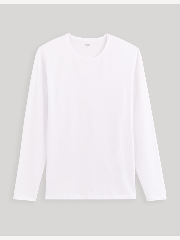 Celio Cămașă albă cu mânecă lungă pentru bărbați Celio Fabeille2 regular