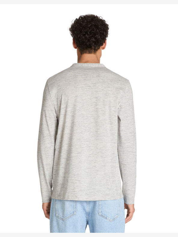 Celio Cămașă bărbătească gri cu mânecă lungă Celio Bibow2