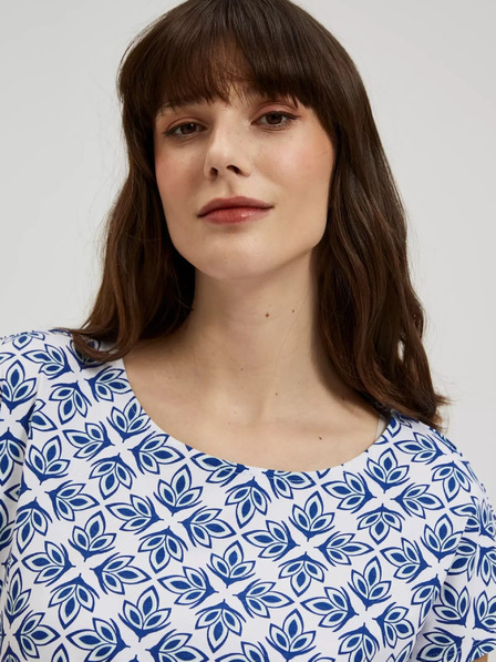 Moodo Tricou cu ornamente pentru femei Moodo