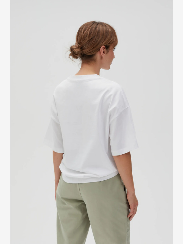 Moodo Tricou alb pentru femei Moodo