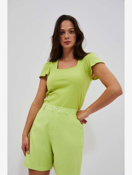 Moodo Cămașă verde deschis Moodo