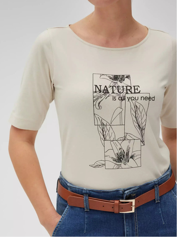 Moodo Cămașă Moodo bej pentru femei