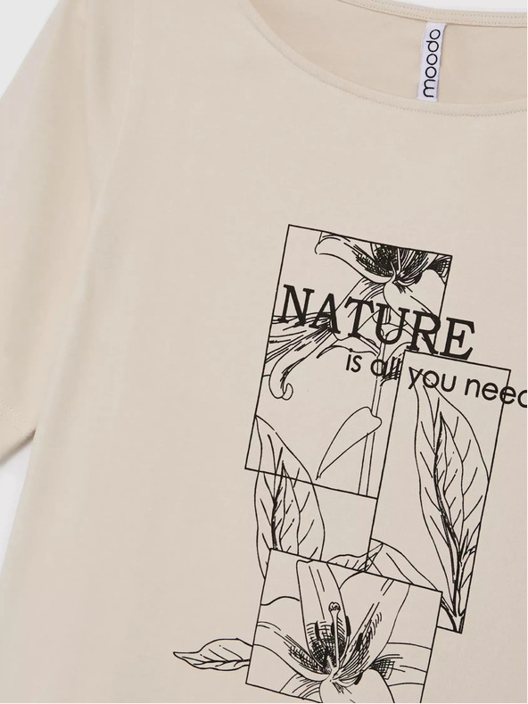 Moodo Cămașă Moodo bej pentru femei