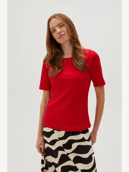 Moodo Tricou roșu pentru femei Moodo