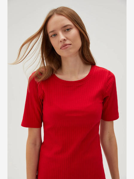 Moodo Tricou roșu pentru femei Moodo