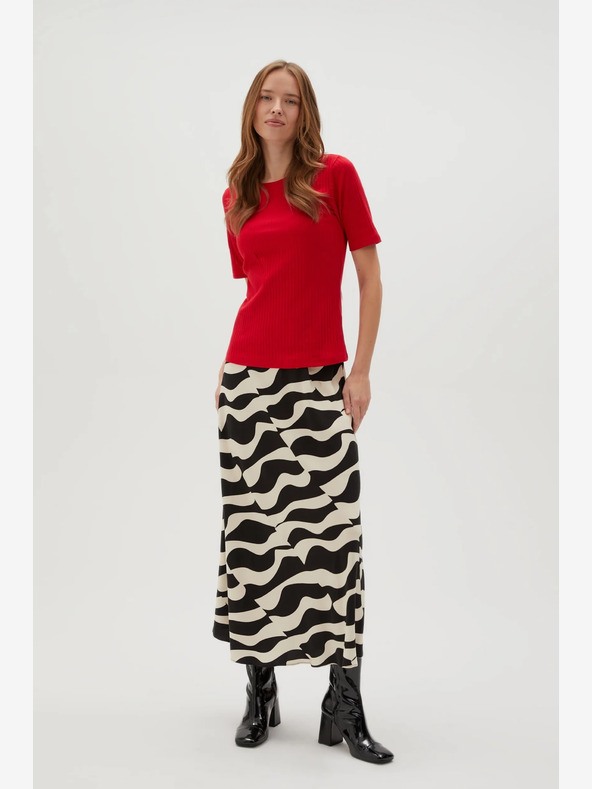 Moodo Tricou roșu pentru femei Moodo