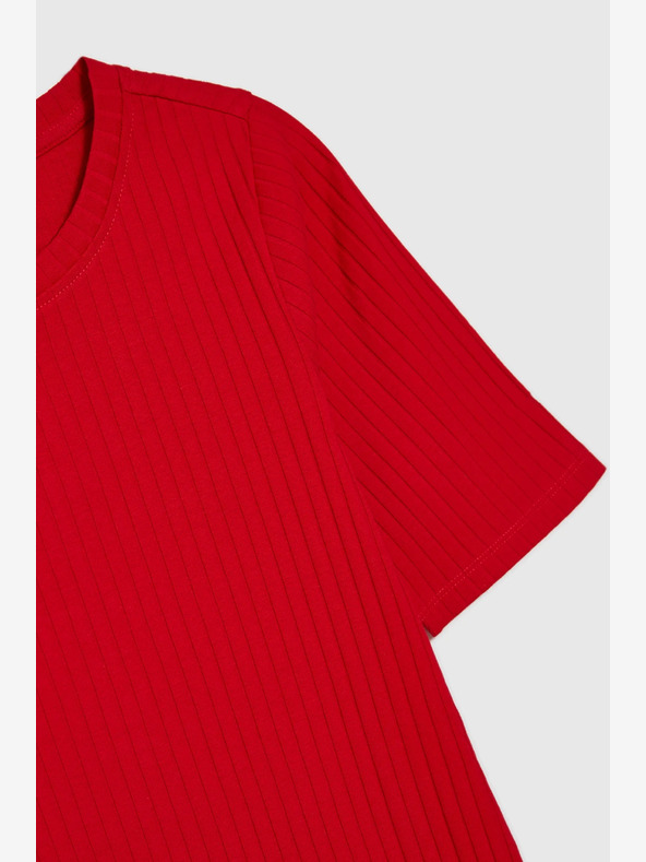 Moodo Tricou roșu pentru femei Moodo