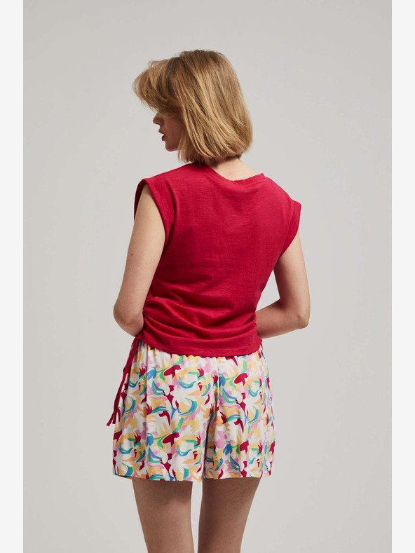 Moodo Tricou roz închis Moodo