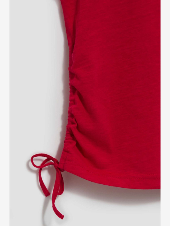 Moodo Tricou roz închis Moodo