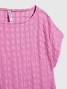 Moodo Cămașă roz cu mânecă scurtă Moodo