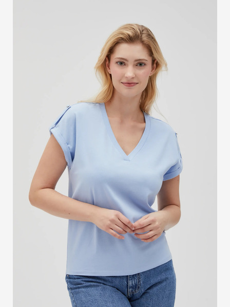 Moodo Tricou albastru deschis pentru femei Moodo