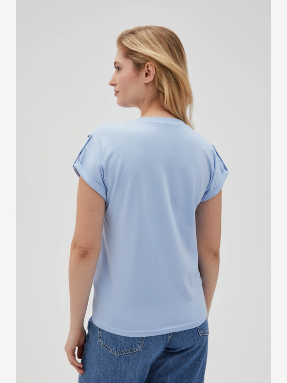 Moodo Tricou albastru deschis pentru femei Moodo