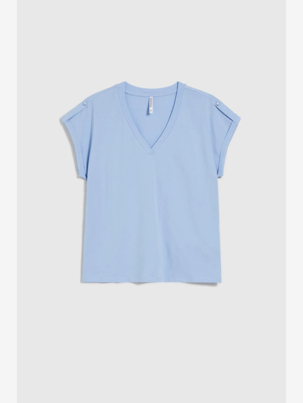 Moodo Tricou albastru deschis pentru femei Moodo