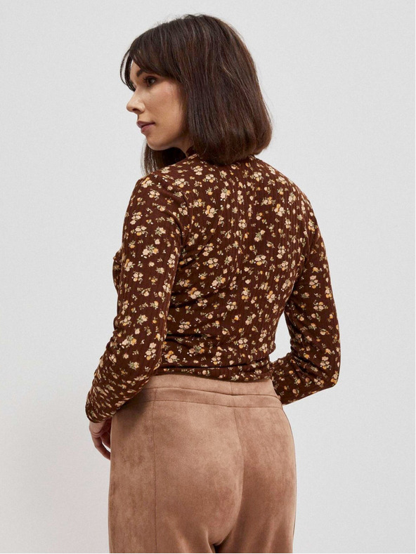 Moodo Bluză cu guler înalt