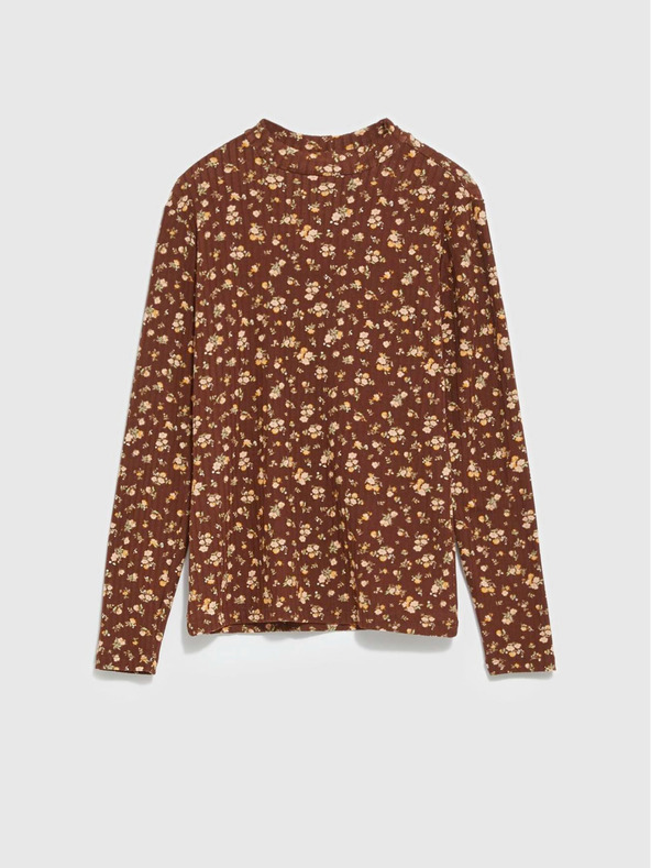 Moodo Bluză cu guler înalt