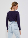 Moodo Tricou albastru închis pentru femei Moodo