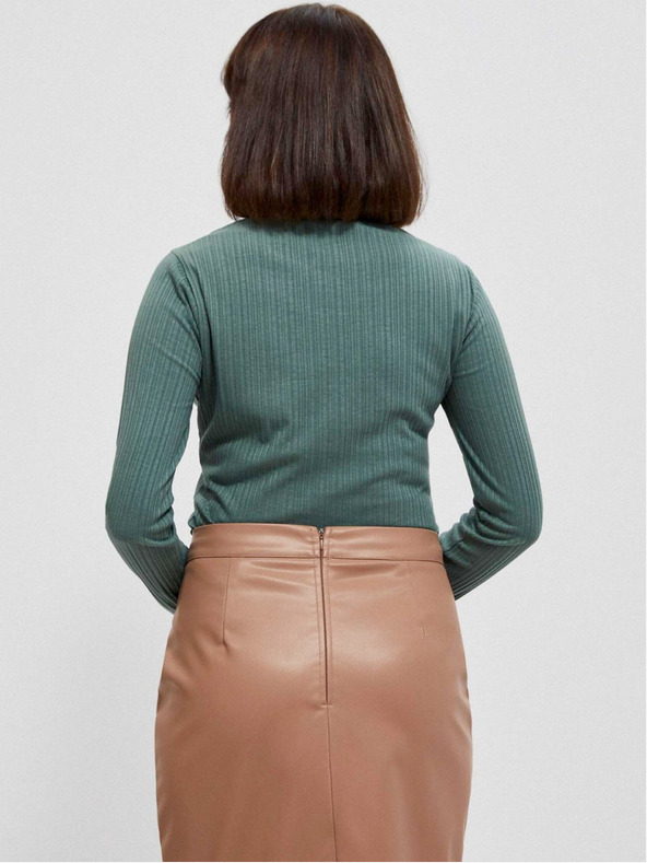 Moodo Cămașă chino verde pentru femei Moodo