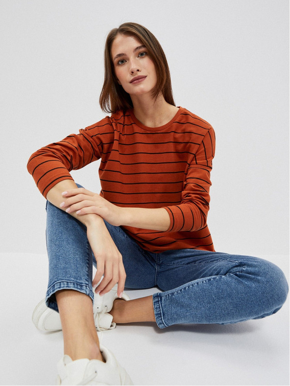 Moodo Tricou cu mânecă lungă pentru femei Moodo