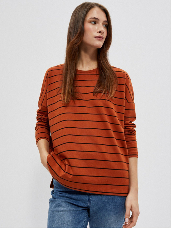 Moodo Tricou cu mânecă lungă pentru femei Moodo