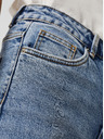 Vero Moda Blugi albaștri cu croială dreaptă VERO MODA Brenda