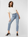 Vero Moda Blugi albaștri cu croială dreaptă VERO MODA Brenda