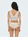 ONLY Sutien dantelă pentru femei crem ONLY