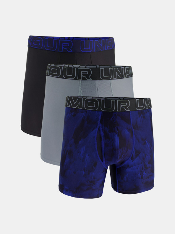Under Armour Boxeri pentru bărbați Under Armour M UA Perf Tech Nov 6in (3 buc)