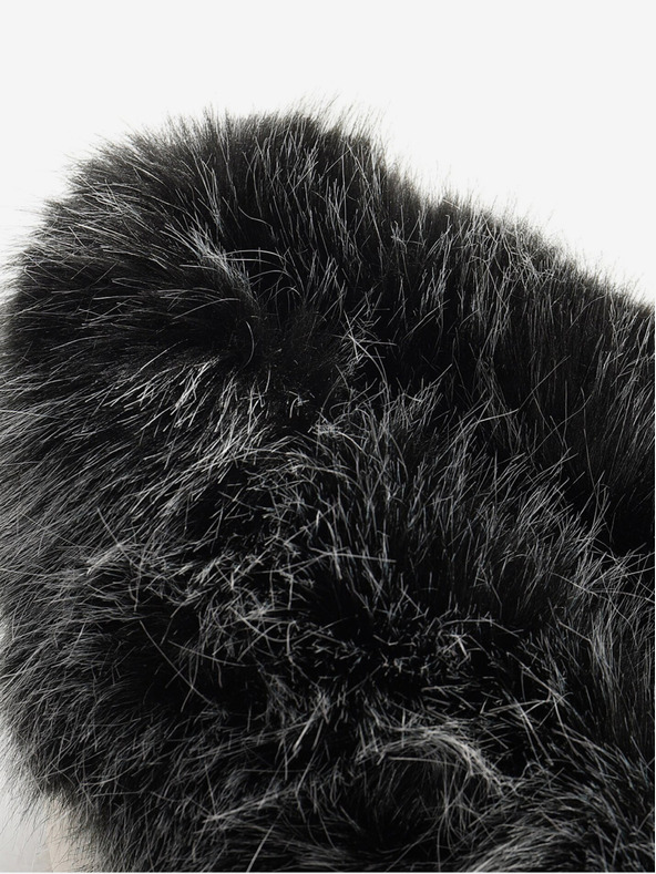 ALPINE PRO Geacă matlasată de iarnă pentru femei, neagră și gri ALPINE PRO EGYPA