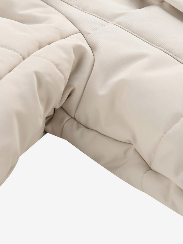 ALPINE PRO Geacă matlasată de iarnă pentru femei, neagră și gri ALPINE PRO EGYPA