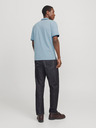 Jack & Jones Tricou polo albastru deschis pentru bărbați Jack & Jones