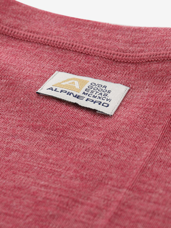 ALPINE PRO Eșarfă universală din lână Merino roz închis ALPINE PRO KATANE