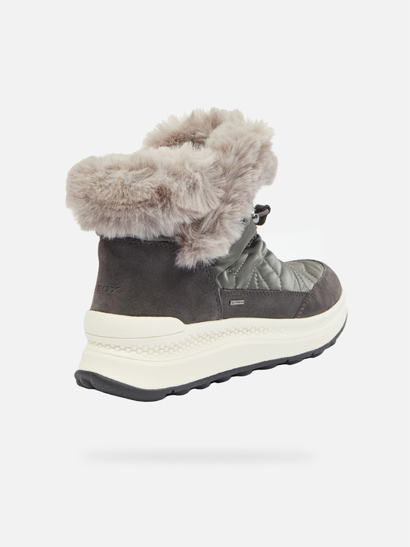 Geox Cizme de gleznă pentru femei Geox Spherica Actif X2 Abx gri închis