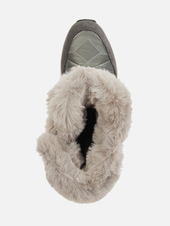 Geox Cizme de gleznă pentru femei Geox Spherica Actif X2 Abx gri închis