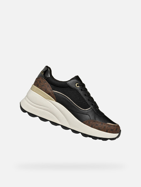 Geox Adidași Geox Spherica EC14 negri, damă