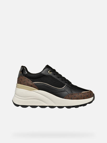Geox Adidași Geox Spherica EC14 negri, damă