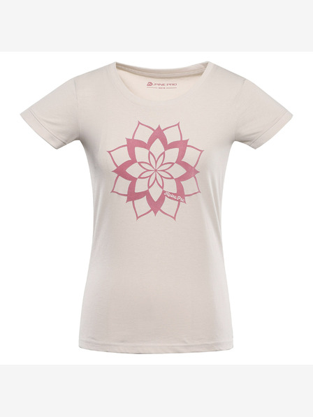 ALPINE PRO Tricou din bumbac organic pentru femei ALPINE PRO TERMESA 2 varianta moonbeam pa