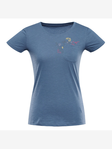 ALPINE PRO Tricou de bumbac pentru femei ALPINE PRO BOLENA 2 albastru indigo variant pa