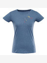 ALPINE PRO Tricou de bumbac pentru femei ALPINE PRO BOLENA 2 albastru indigo variant pa