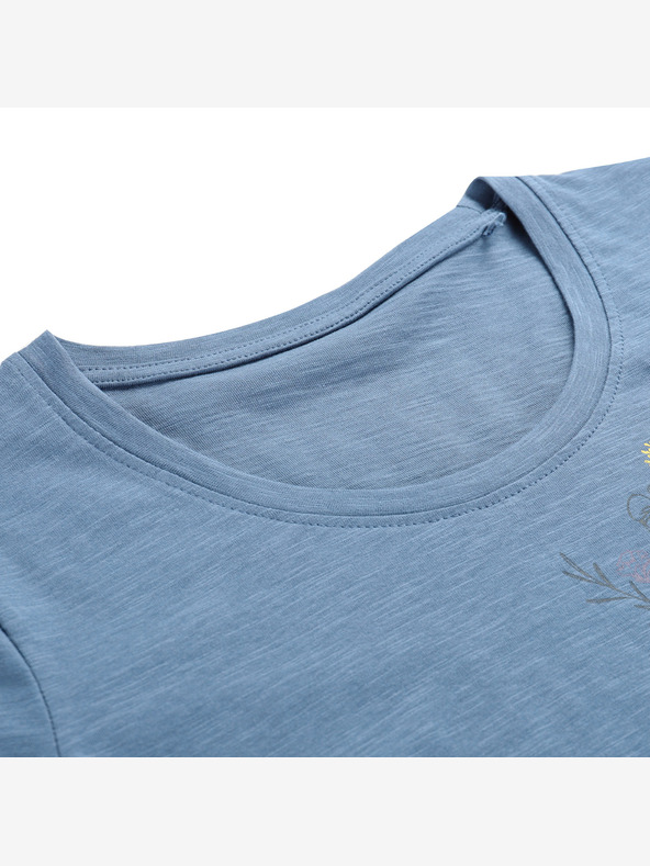 ALPINE PRO Tricou de bumbac pentru femei ALPINE PRO BOLENA 2 albastru indigo variant pa