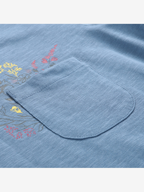 ALPINE PRO Tricou de bumbac pentru femei ALPINE PRO BOLENA 2 albastru indigo variant pa