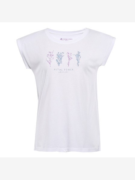 ALPINE PRO Tricou pentru femei ALPINE PRO OMBA 2 alb varianta pa