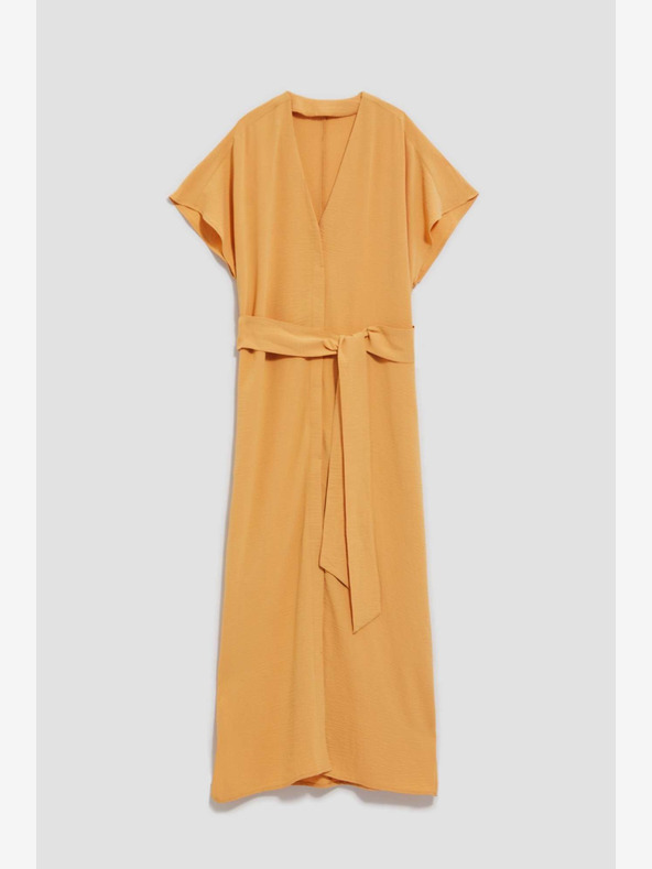 Moodo Rochie lungă galbenă Moodo