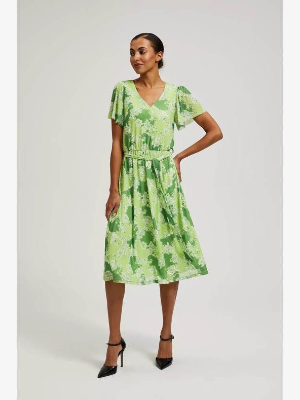 Moodo Rochie Moodo cu model verde