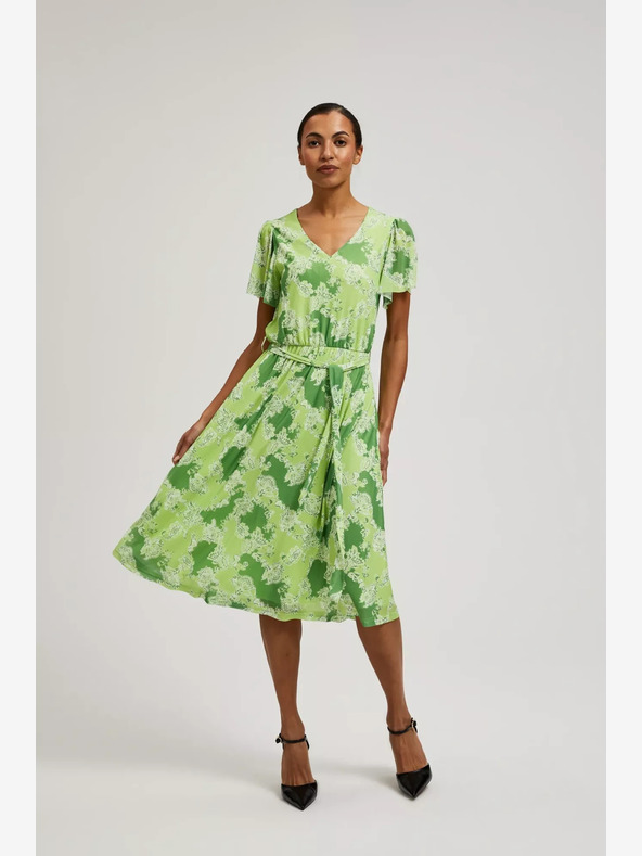 Moodo Rochie Moodo cu model verde